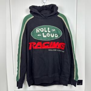 Rolling Loud Racing 22 RL FORMULA HOODED SWEATSHIRT Size Large